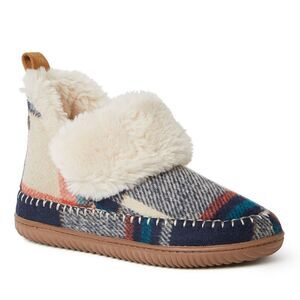 Alpine by Dearfoams Women's Moritz Bootie House Slipper